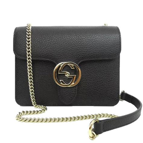 gucci sling bag black|gucci crossbody bag black.